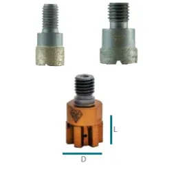 Frez incremental Granit Marmur M12, M14, M18