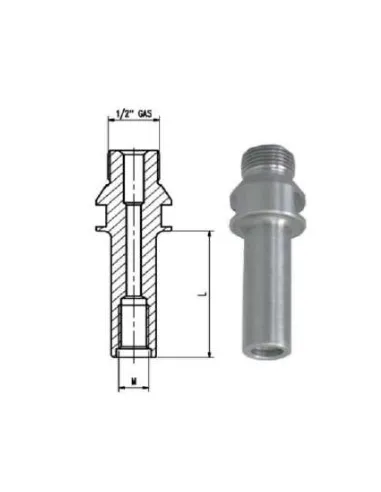 Uchwyt 1/2 GAS - M12/M14/M18 wewnętrzny