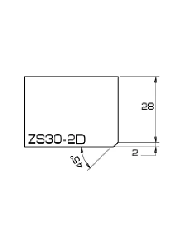 Profil ZS30-2D Micro line , 2seg. ED26 ID20 - SERIA UHS