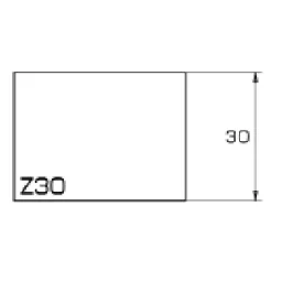 Frez microline, Z30, 2Seg ID20 ED20