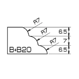 Profil/Poler B+B20 TopLine