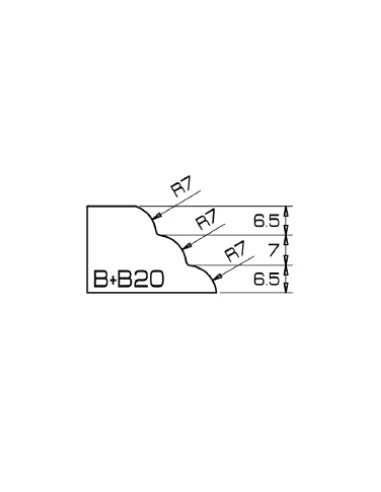 Profil/Poler B+B20 TopLine