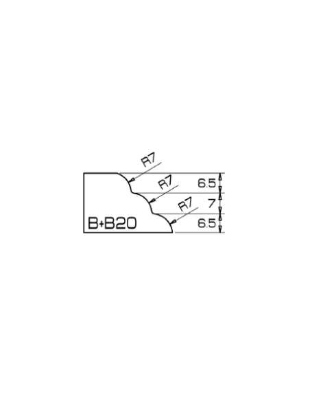 Profil/Poler B+B20 TopLine