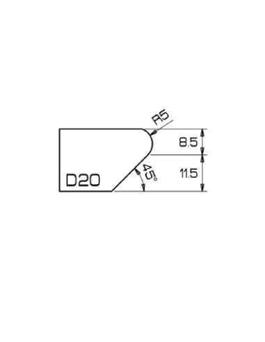 Profil/Poler D20 TopLine