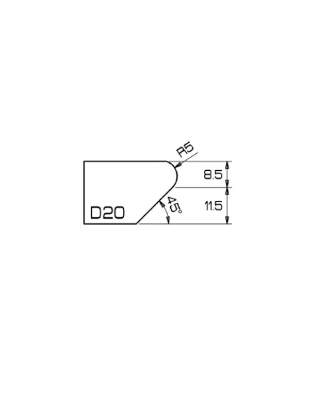 Profil/Poler D20 TopLine